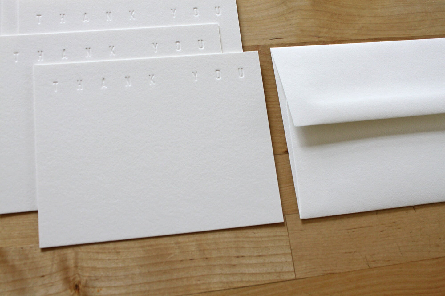 Thank You / Blind Emboss