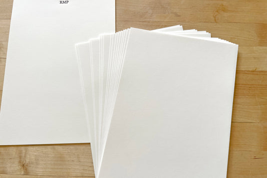 Continuation Letter Sheets