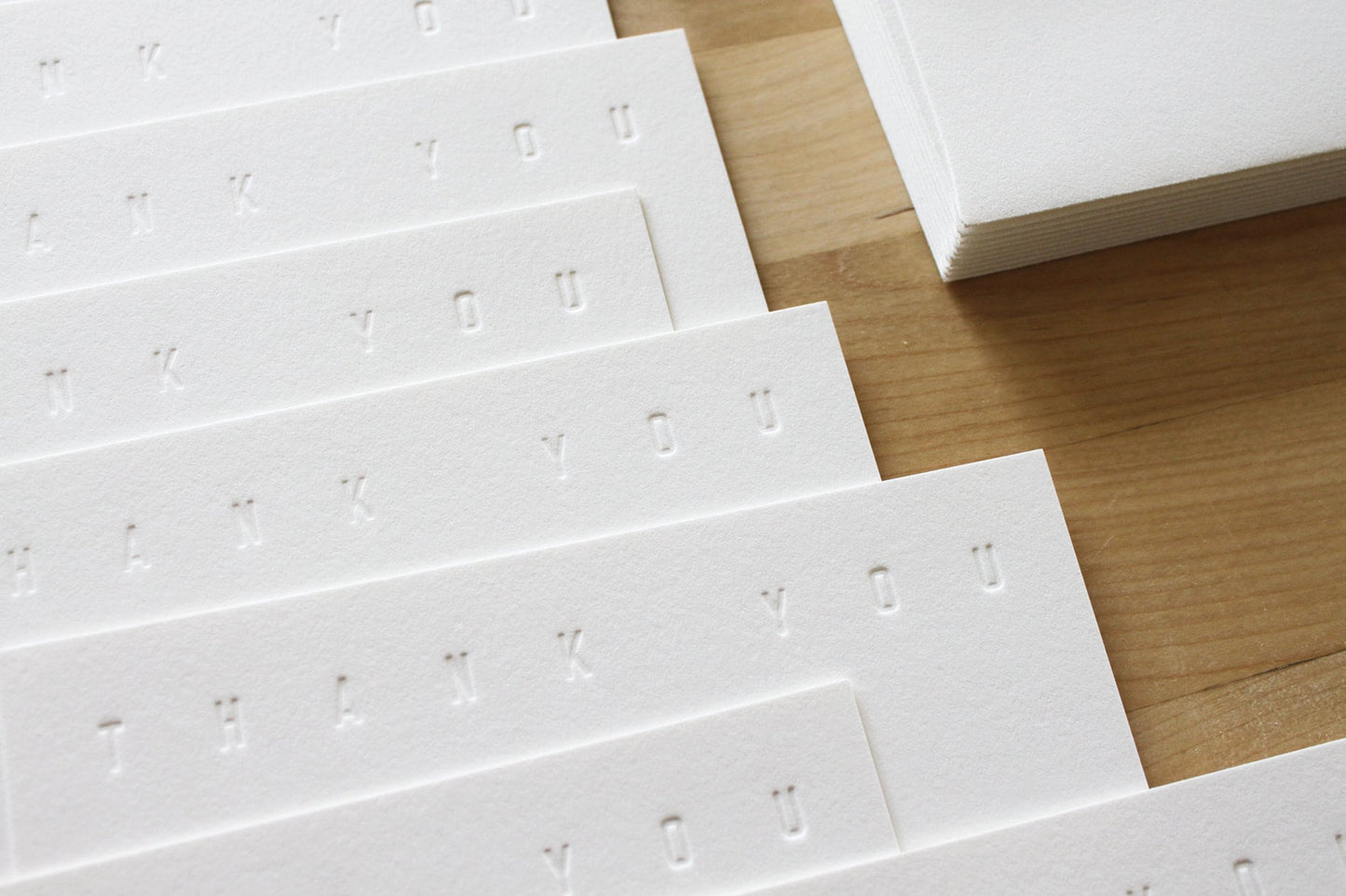 Thank You / Blind Emboss