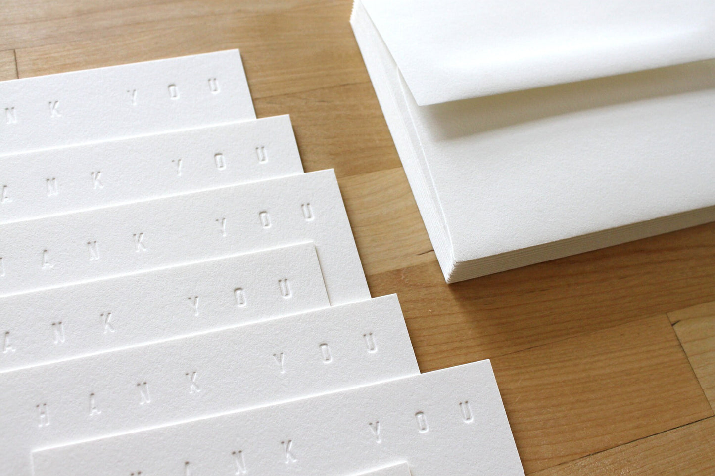 Thank You / Blind Emboss