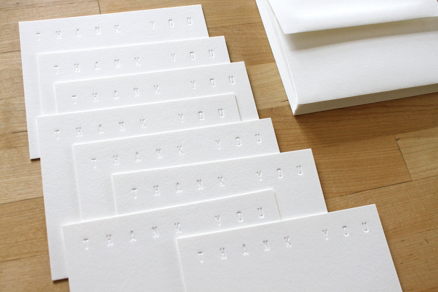 Thank You / Blind Emboss