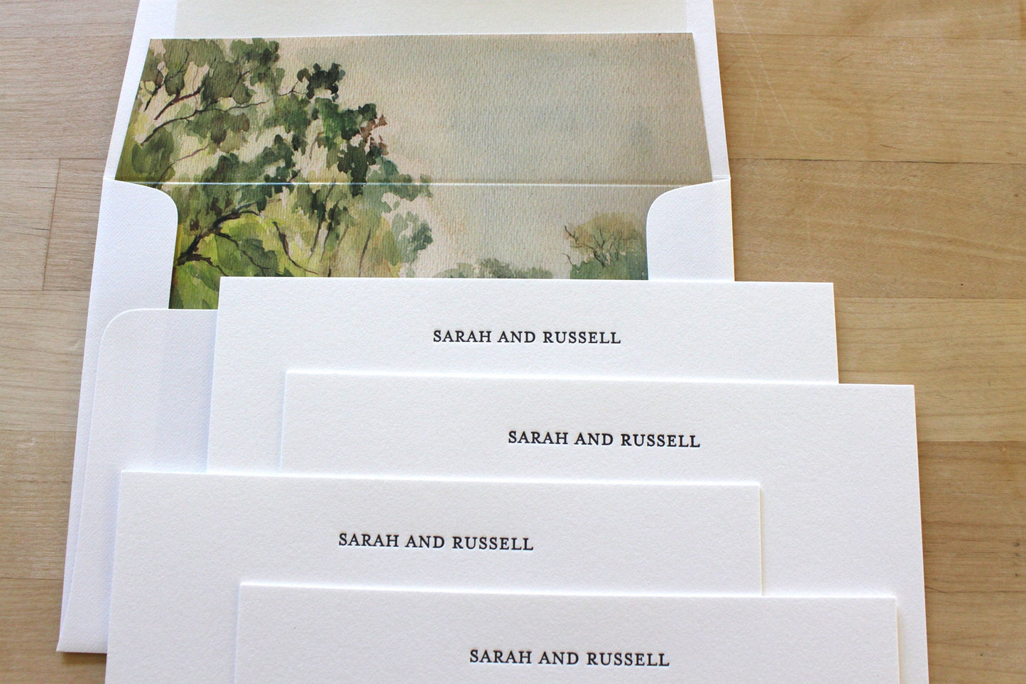 Countryside Landscape Wedding Stationery
